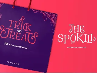 The Spokill Halloween Typeface font