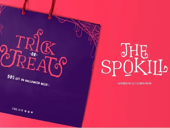 The Spokill Halloween Typeface font