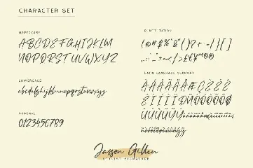 Jasson Gillen font