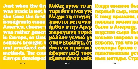 Gorgonzo font