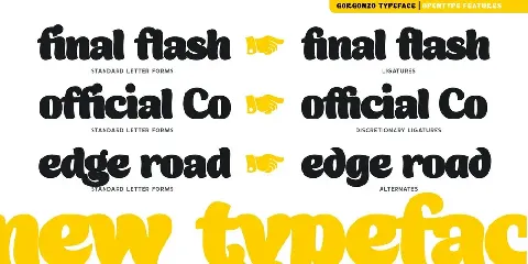 Gorgonzo font