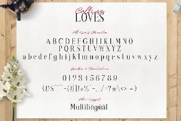 Calling Loves - Font Duo