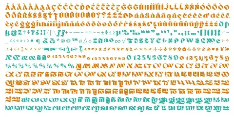 Ahsing font