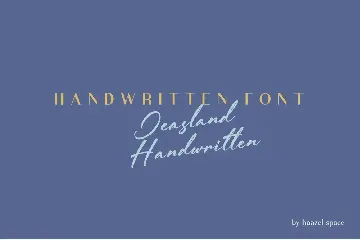 Jeasland Script font