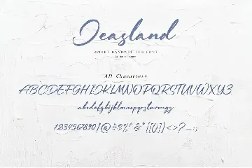 Jeasland Script font