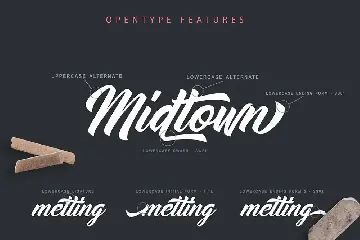 Midtown Stylish Script font