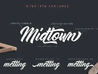 Midtown Stylish Script font