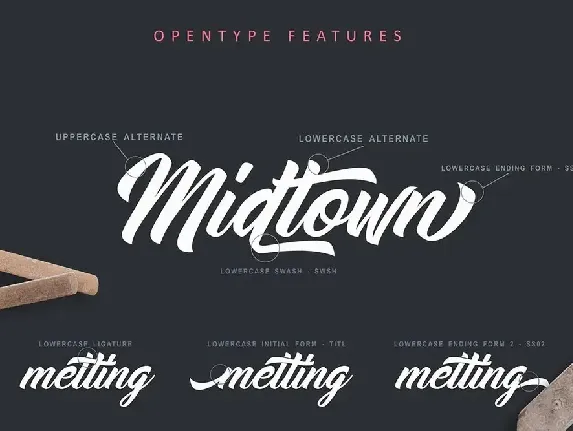 Midtown Stylish Script font