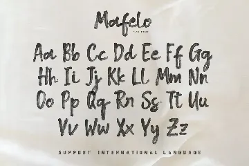 Mafelo SVG Font