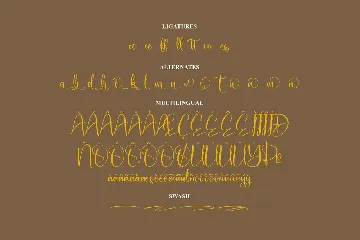 Mandalika Script Font