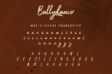 Ballydance - Handwritten Script Font