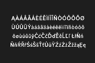 Daecca Sans Serif Font Family