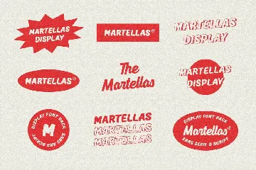 Martellas - Display Font