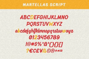 Martellas - Display Font