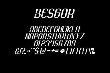 Besgor Font