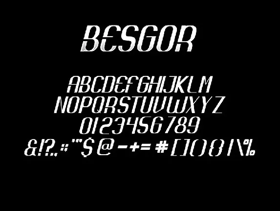 Besgor Font