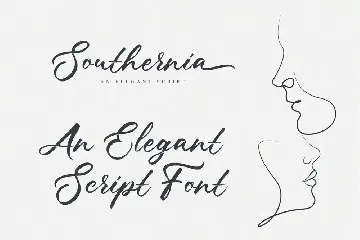 Southernia - An Elegant Script font