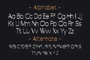 ABSORBED - Modern Sans Font