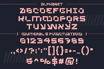 SAID DIER - A Modern Futuristic Font