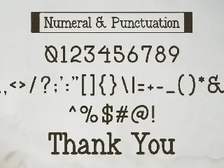 Duckies - A Typewriter Font