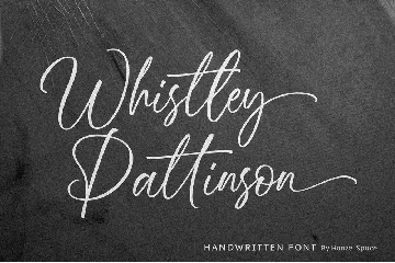 South Rattingson - Handwritten Font