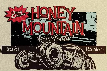 Honey Mountain Typeface font