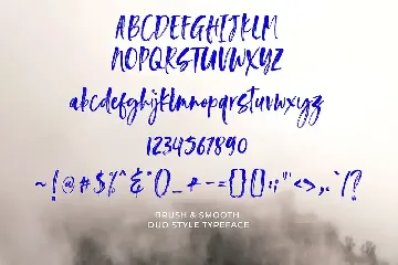 Minalon Brush font