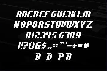 Defgo Racing Font