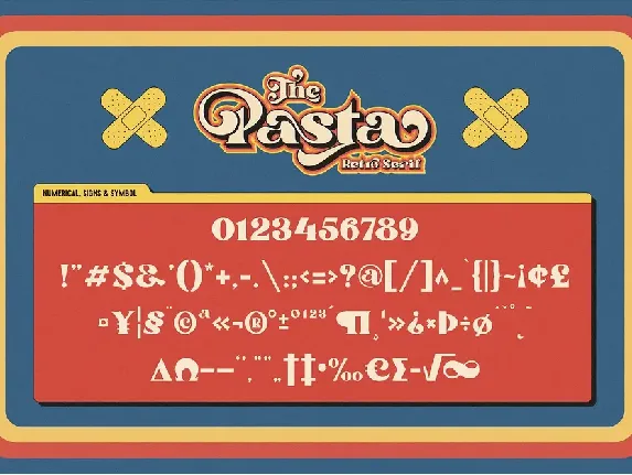 Pasta font