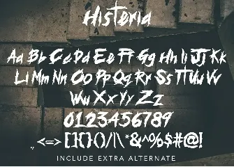 Histeria Typeface font