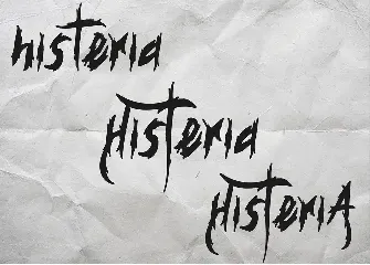 Histeria Typeface font