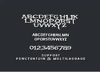 Hypothesis Typeface font