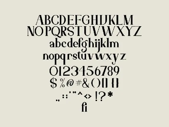 Qugafita Font