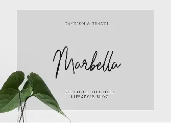 Maristella Signature Font