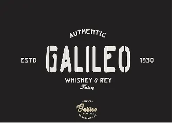 Galileo Vintage Font