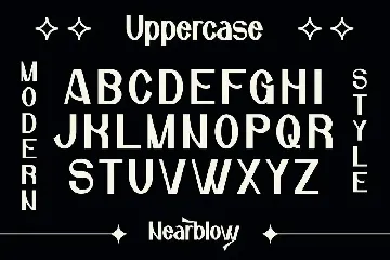 Nearblow font