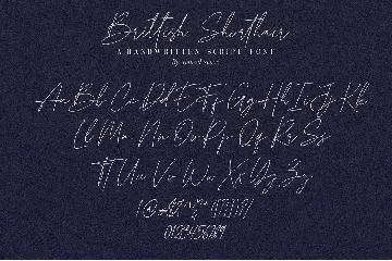 Brittish Shorthair Script font