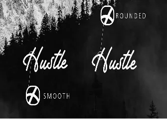 Hustle Faster Typeface font