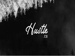 Hustle Faster Typeface font