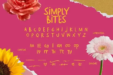 Simply Bites font