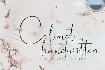 Celinet / Script Font