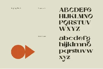 Maglony Typeface font