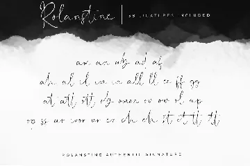 Rolanstine font