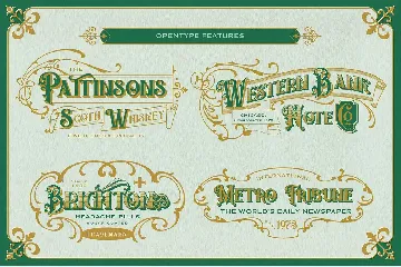 The Victorian Elders font