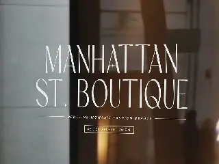 Aestheci - Unique and Elegant Slim Sans font