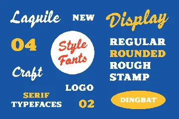 Laquile - Display Font