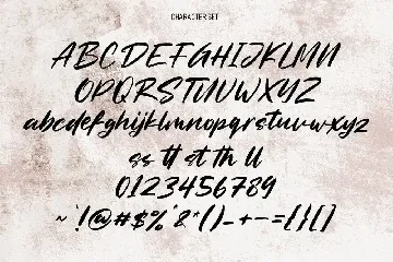 Rocklords Brush Font