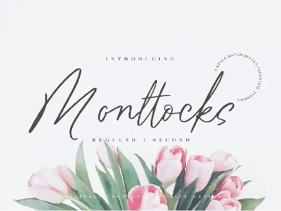 Monttocks Script Font