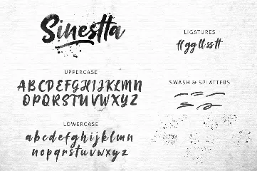 Sinestta font