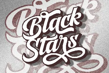 Black Stars font